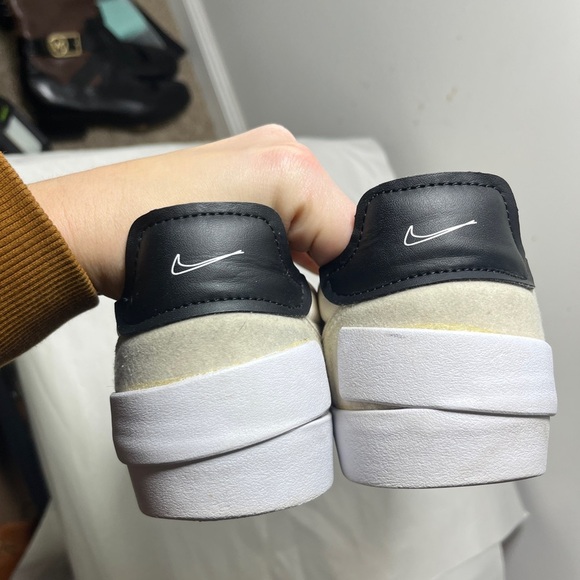 Nike Drop Type LX Label Collection White Sneakers Men's Size 10 AV6697-100 - Picture 9 of 13